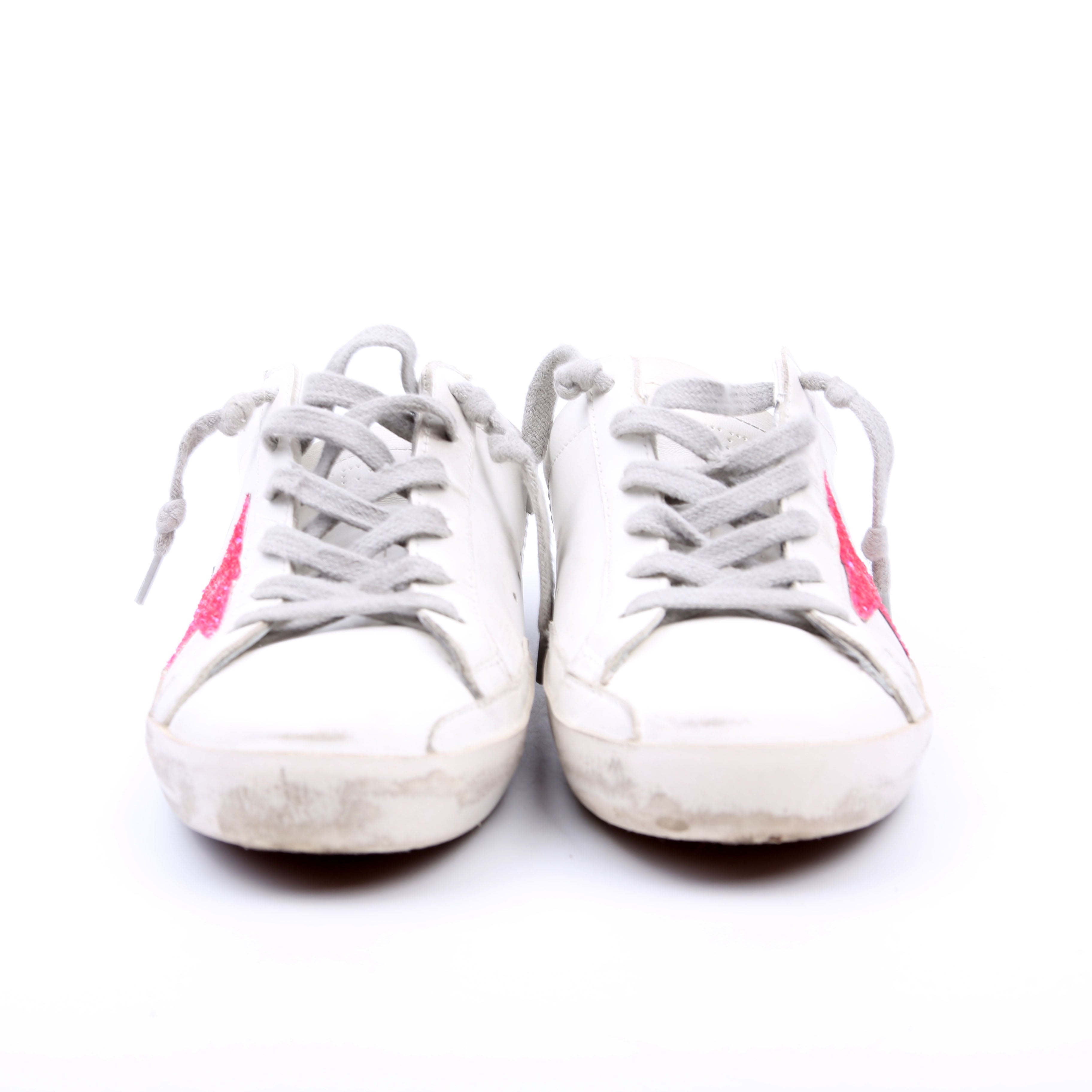 Superstar Sabot Sneakers Size 39 White/Pink
