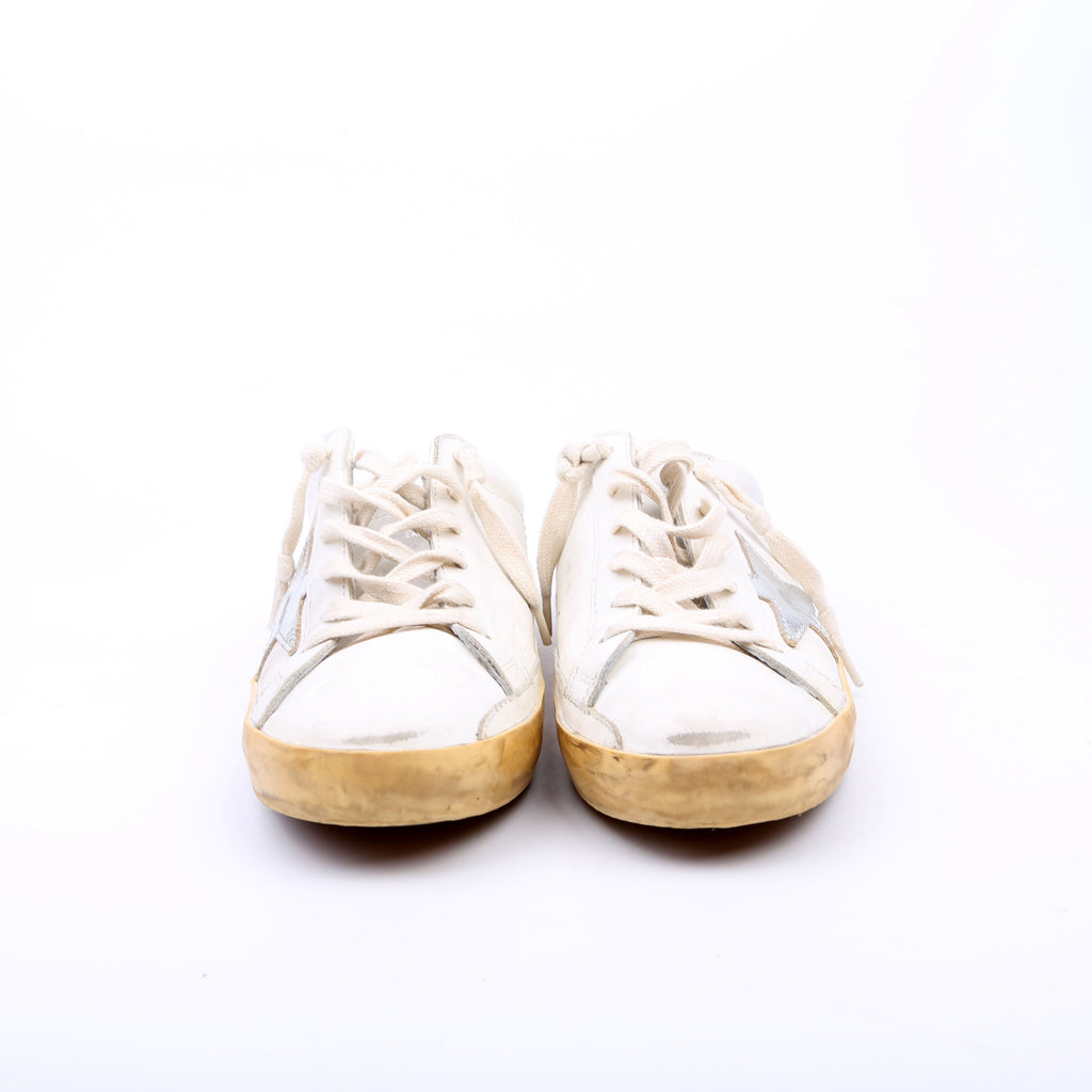 Superstar Sabot Sneakers Size 39 White/Silver