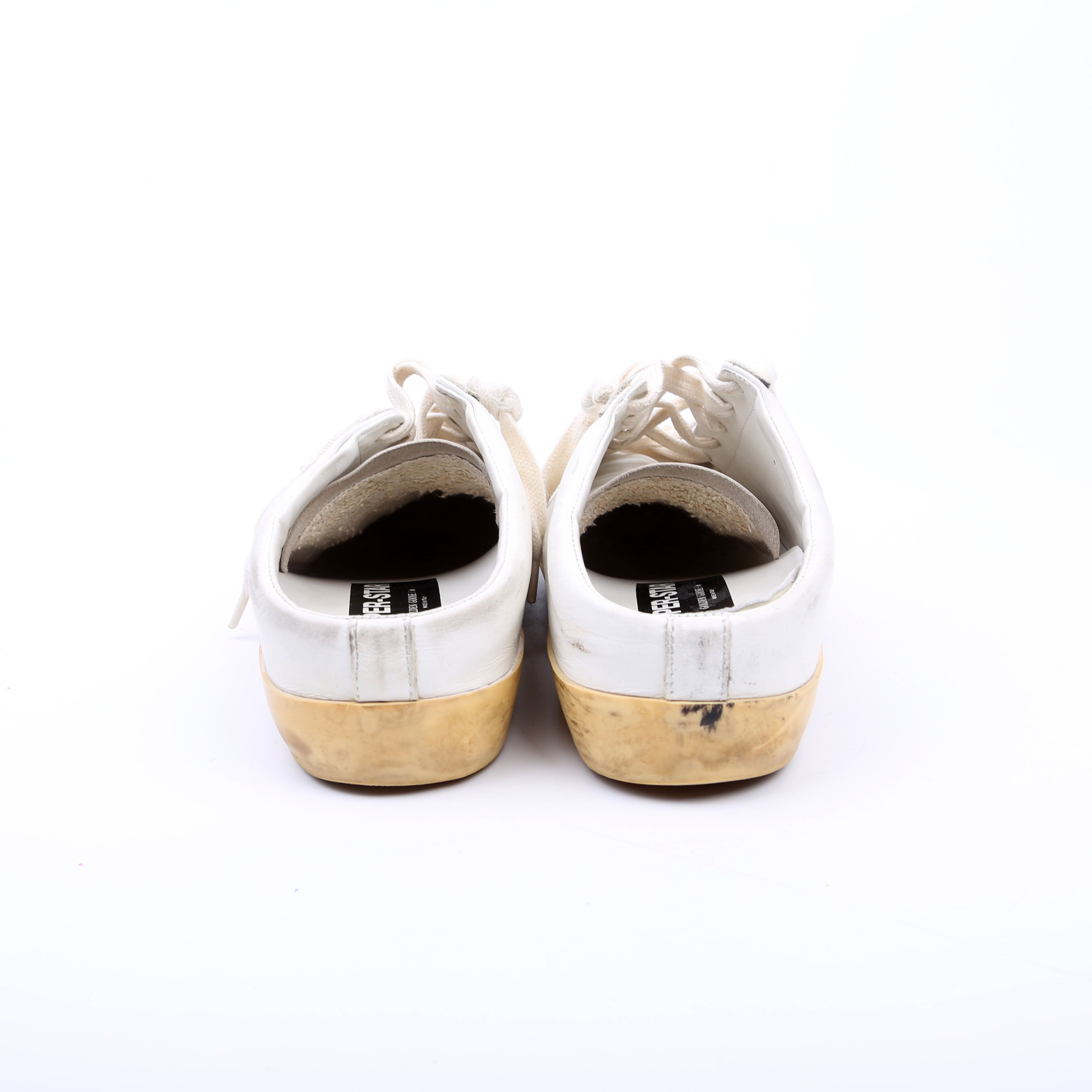 Superstar Sabot Sneakers Size 39 White/Silver