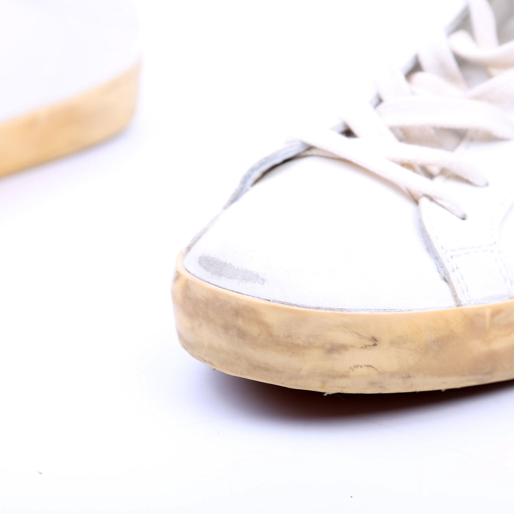 Superstar Sabot Sneakers Size 39 White/Silver