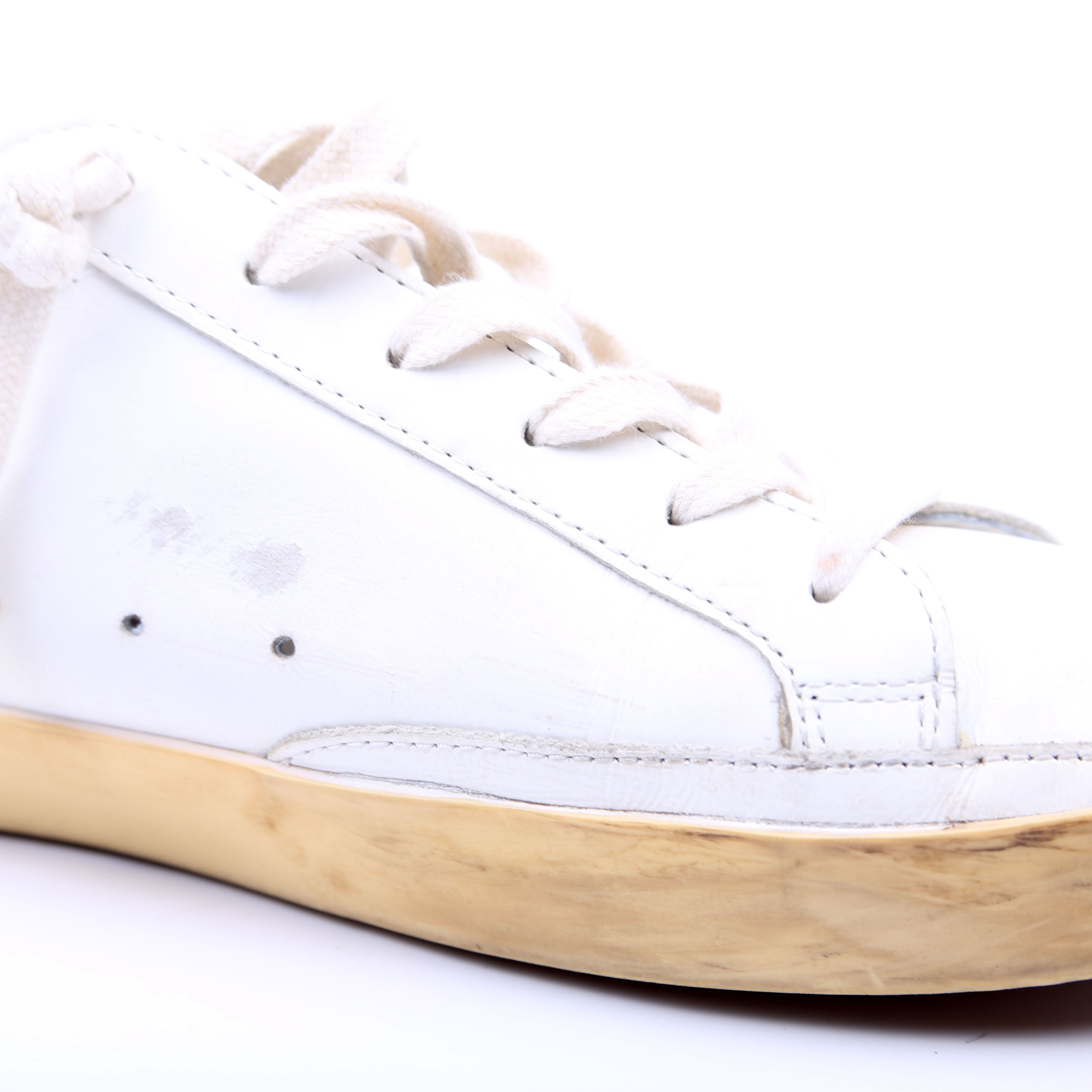 Superstar Sabot Sneakers Size 39 White/Silver
