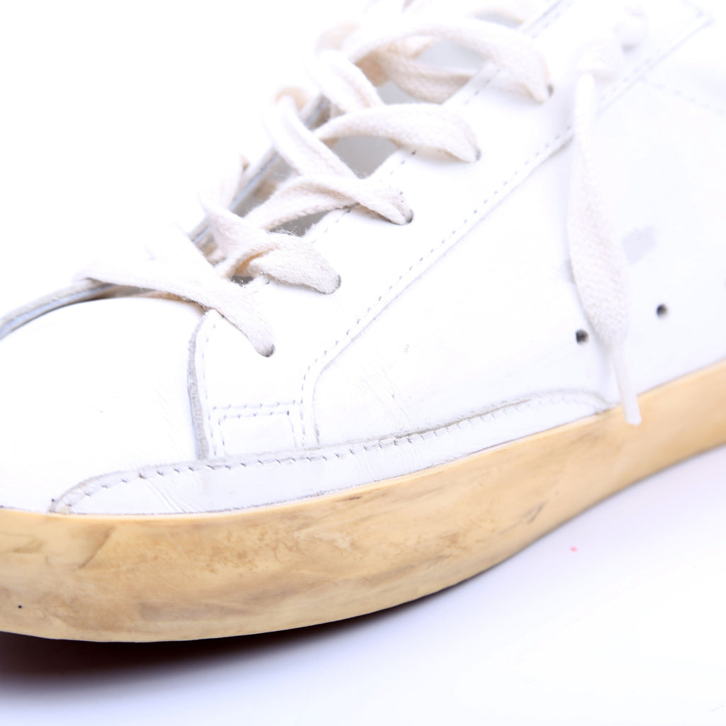 Superstar Sabot Sneakers Size 39 White/Silver