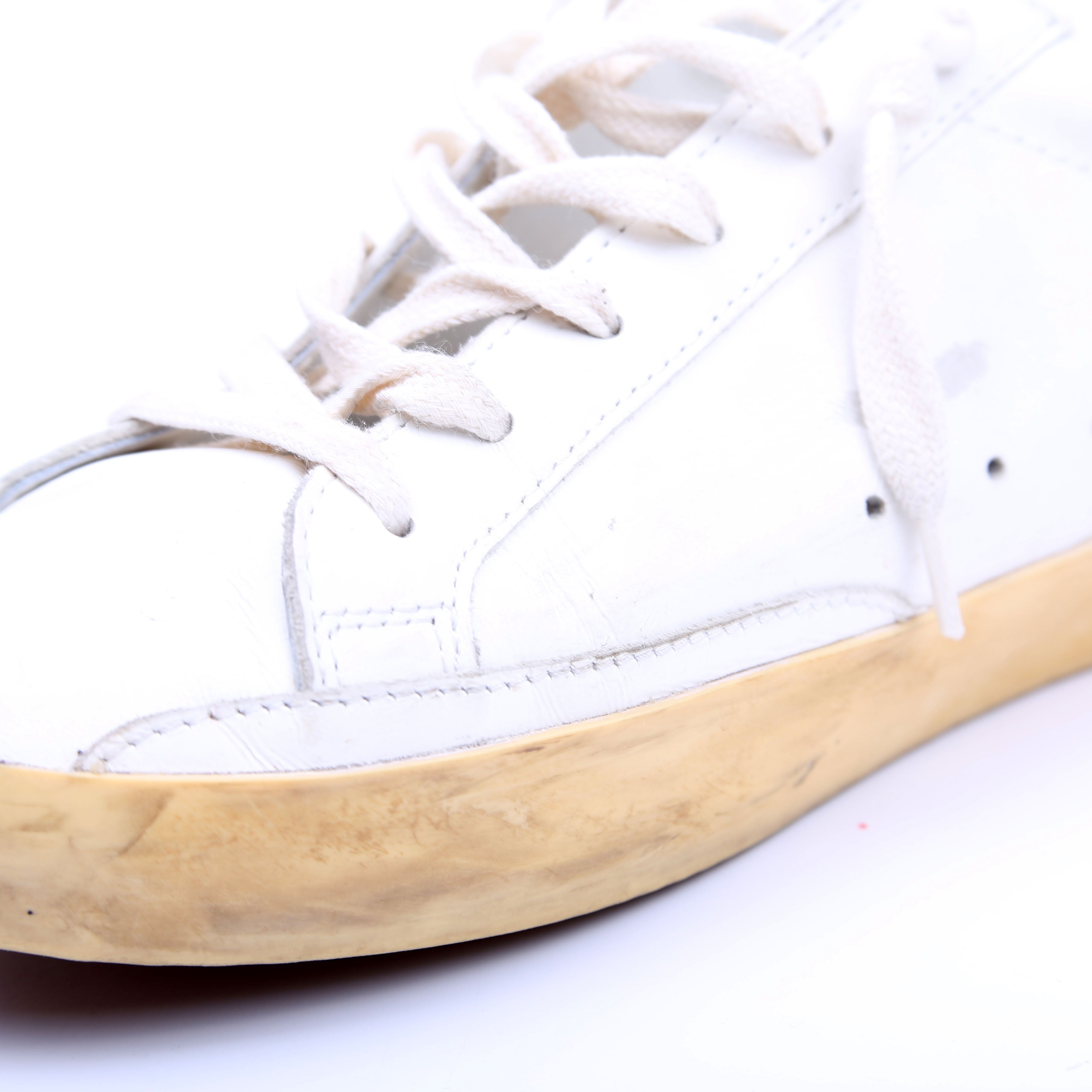 Superstar Sabot Sneakers Size 39 White/Silver