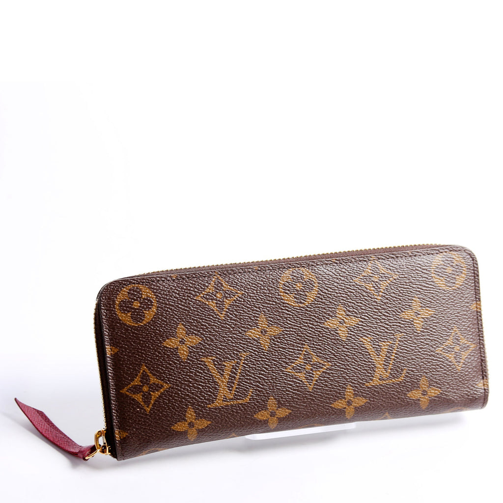Clemence Wallet Monogram Berry