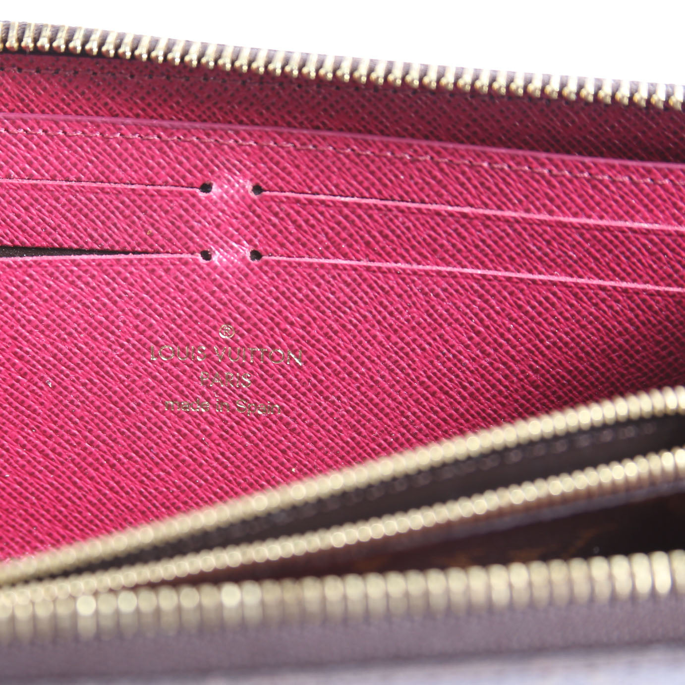 Clemence Wallet Monogram Berry