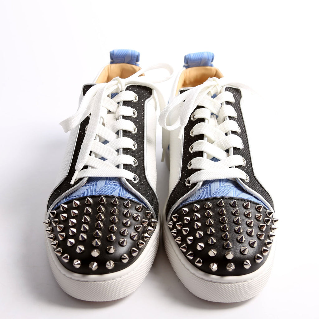 Louis Junior Spike Sneakers Size 42 White/Black/Blue