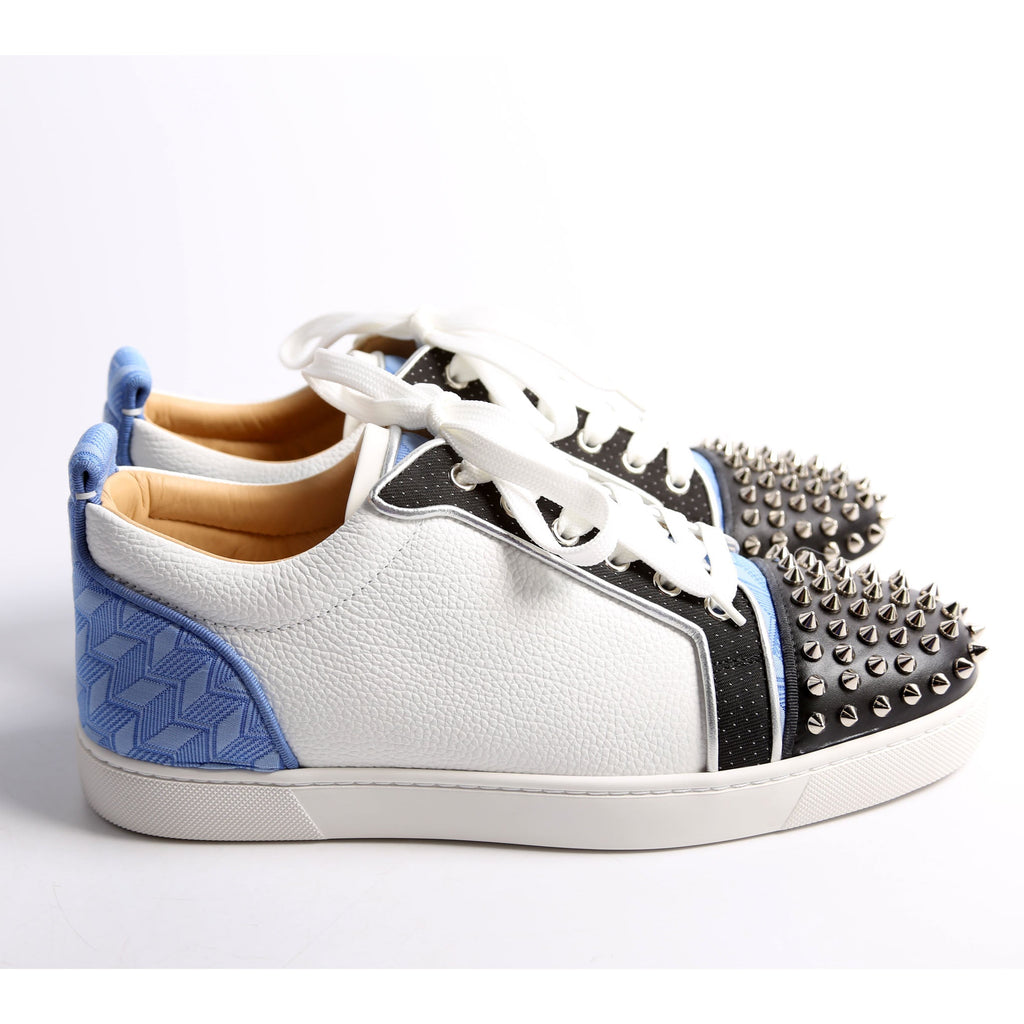 Louis Junior Spike Sneakers Size 42 White/Black/Blue