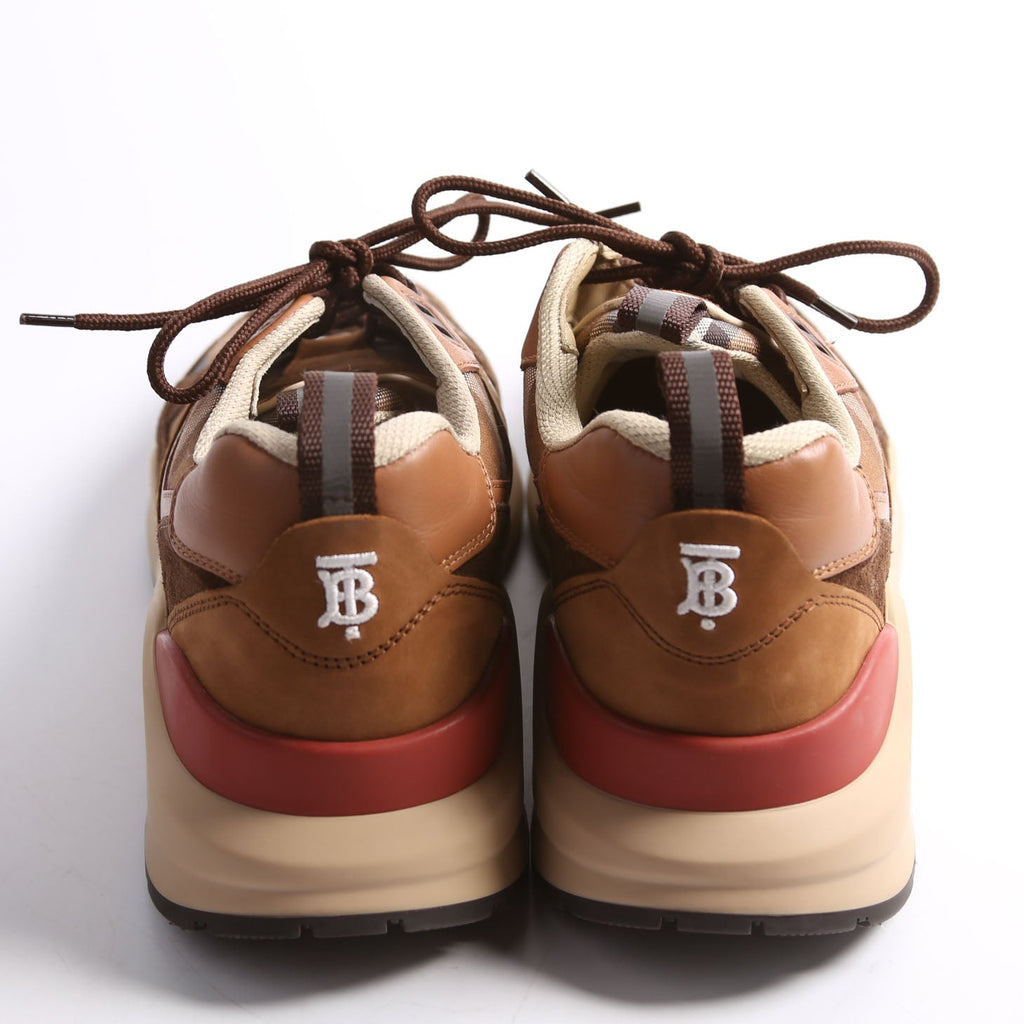 Sean Sneakers Birch Check/Suede Size 42 Multicolor