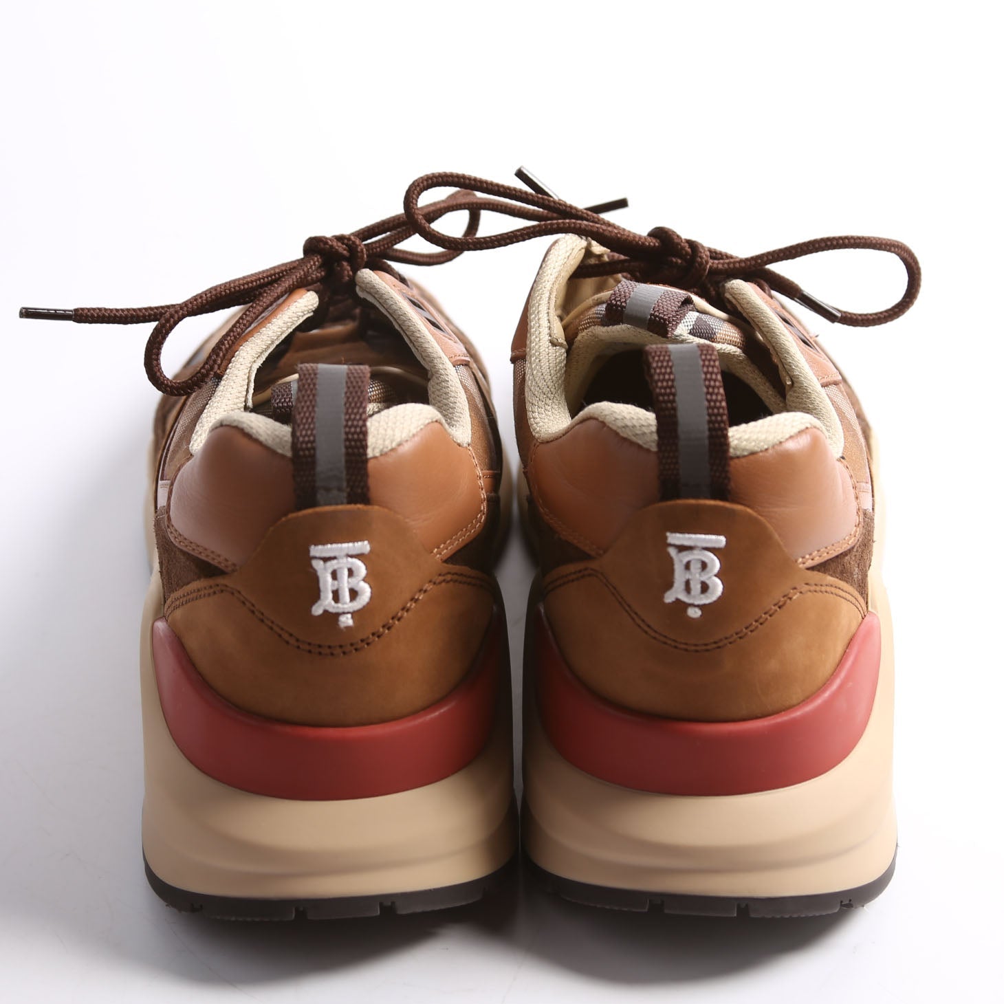 Sean Sneakers Birch Check/Suede Size 42 Multicolor