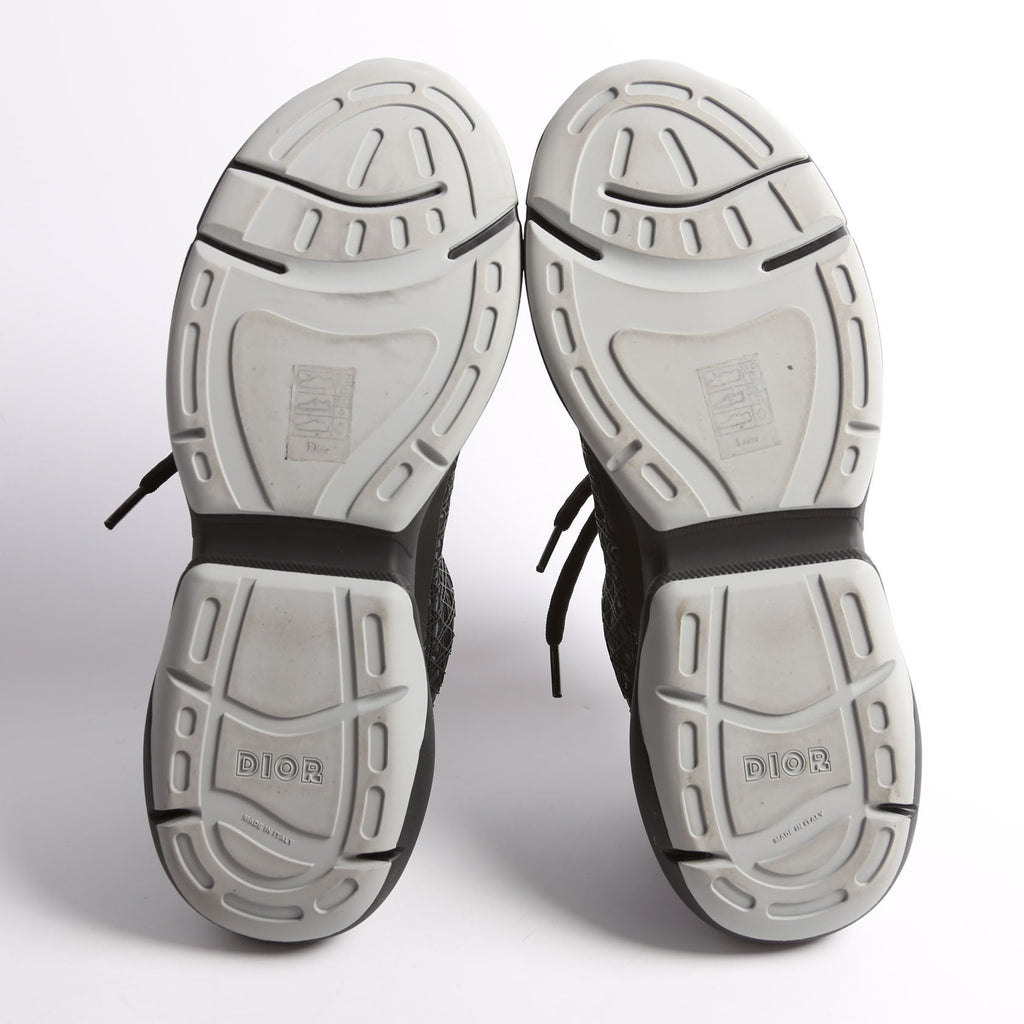 B24 Oblique Sneakers Size 42 Gray/Black