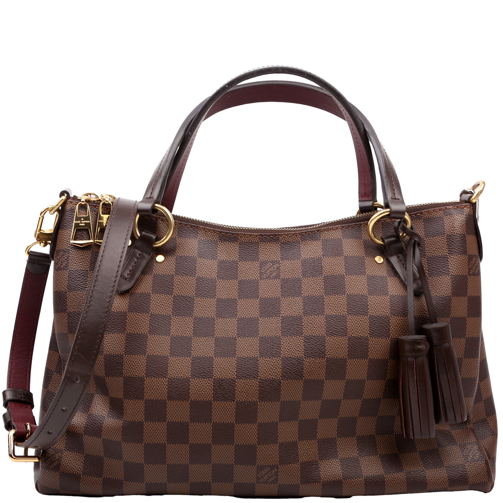 Lymington Damier Ebene Burgundy