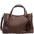 Lymington Damier Ebene Burgundy