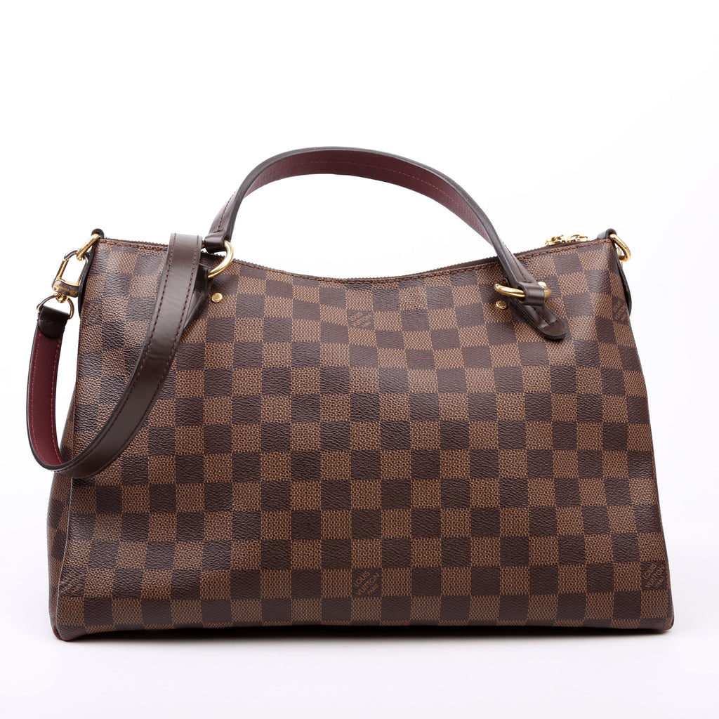 Lymington Damier Ebene Burgundy