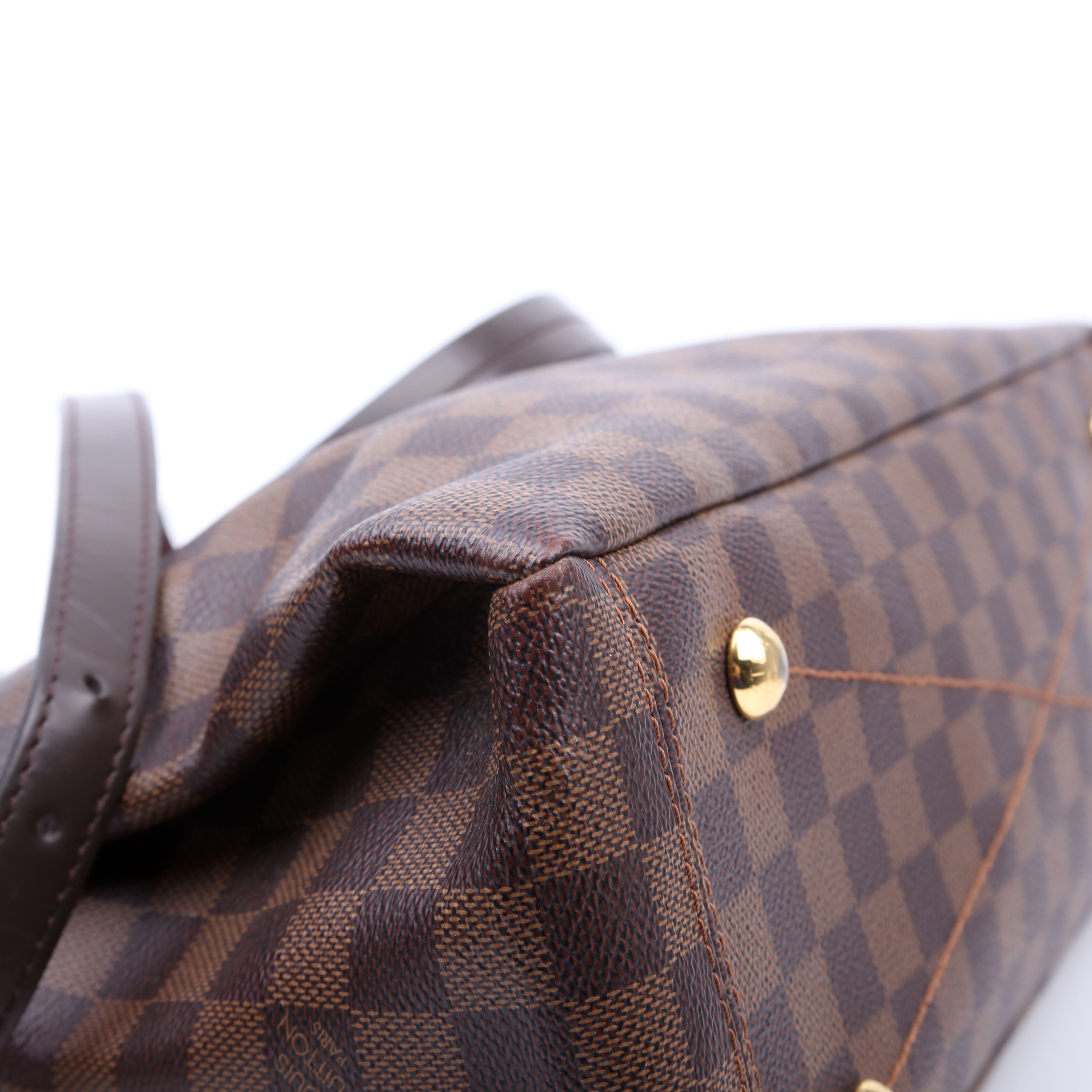 Lymington Damier Ebene Burgundy