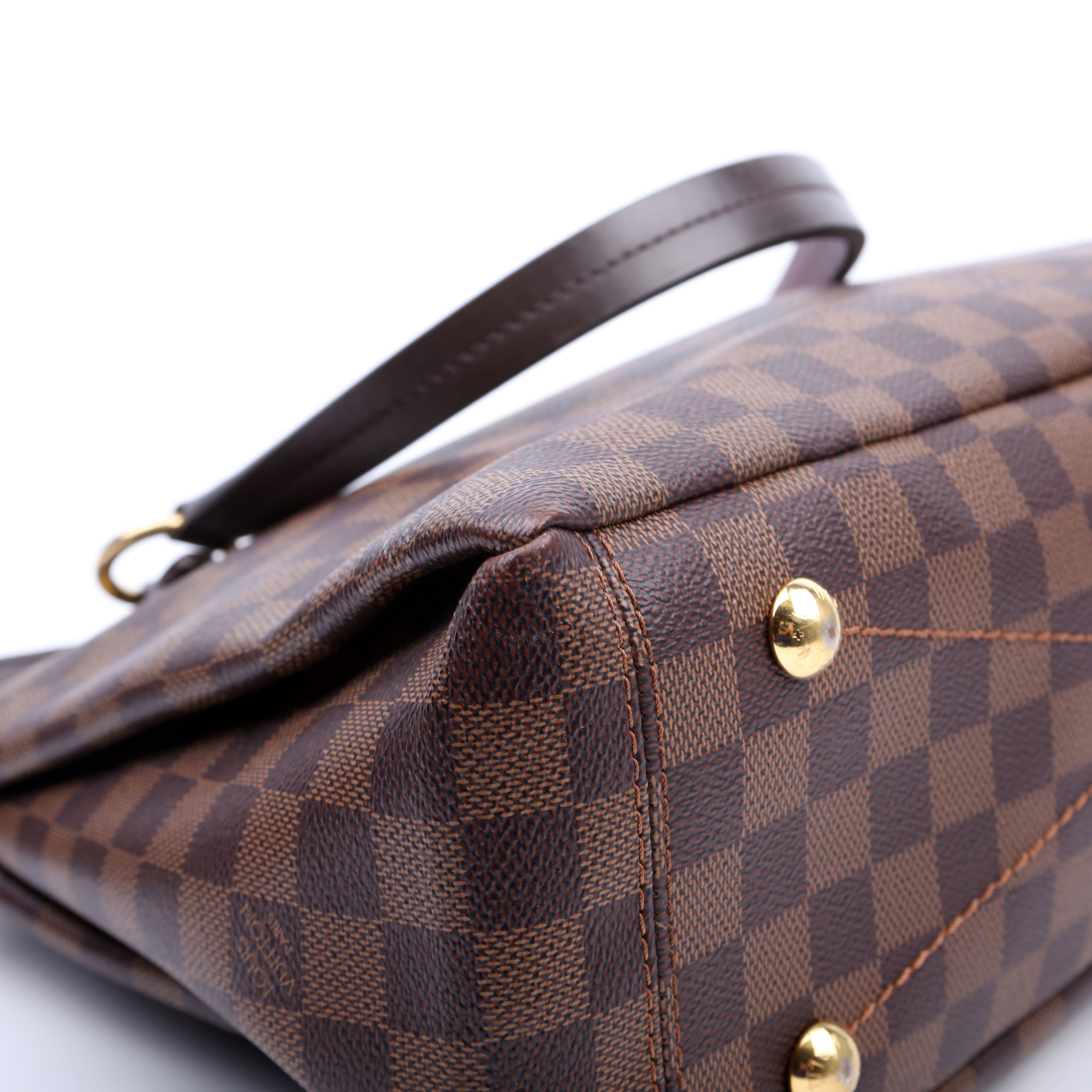 Lymington Damier Ebene Burgundy