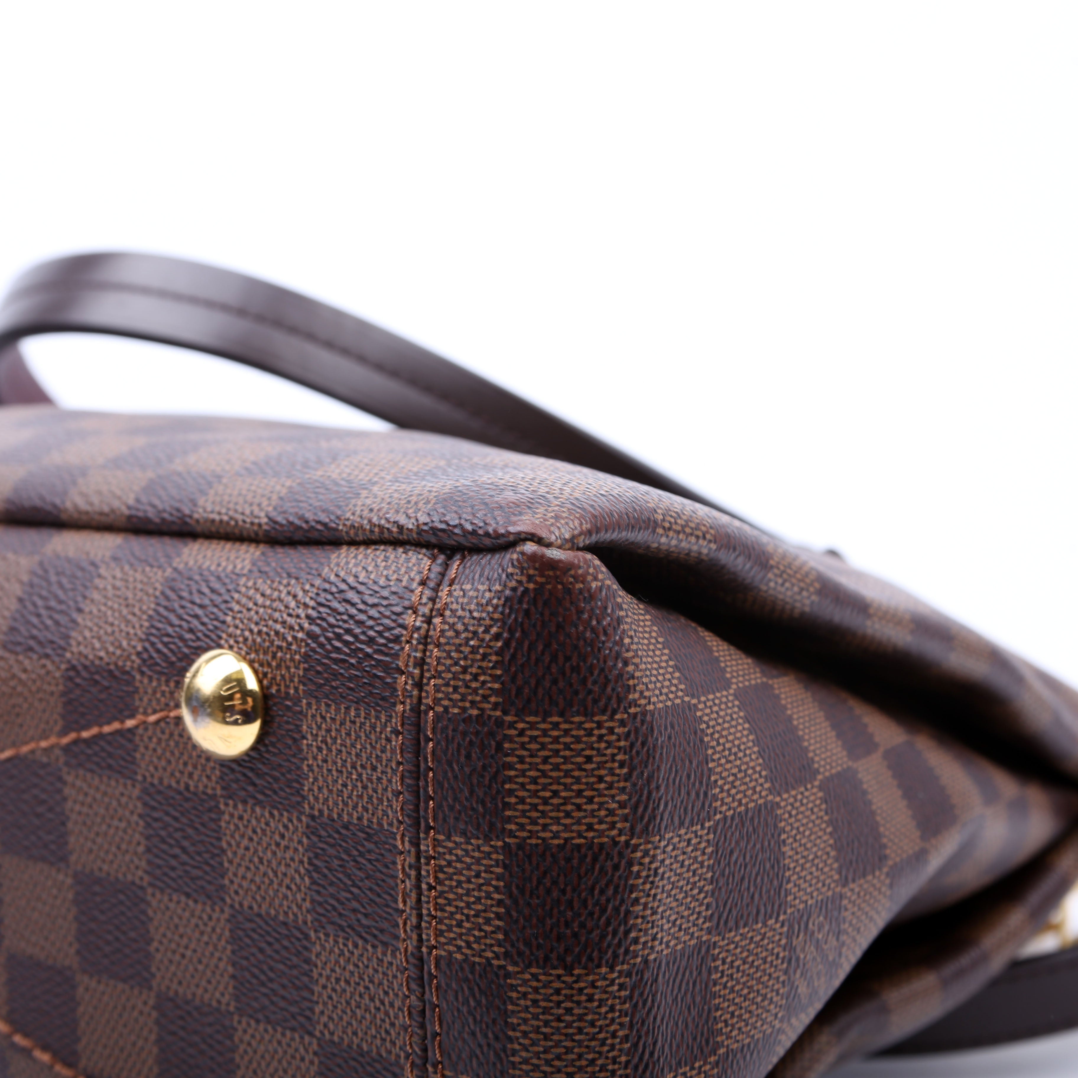 Lymington Damier Ebene Burgundy