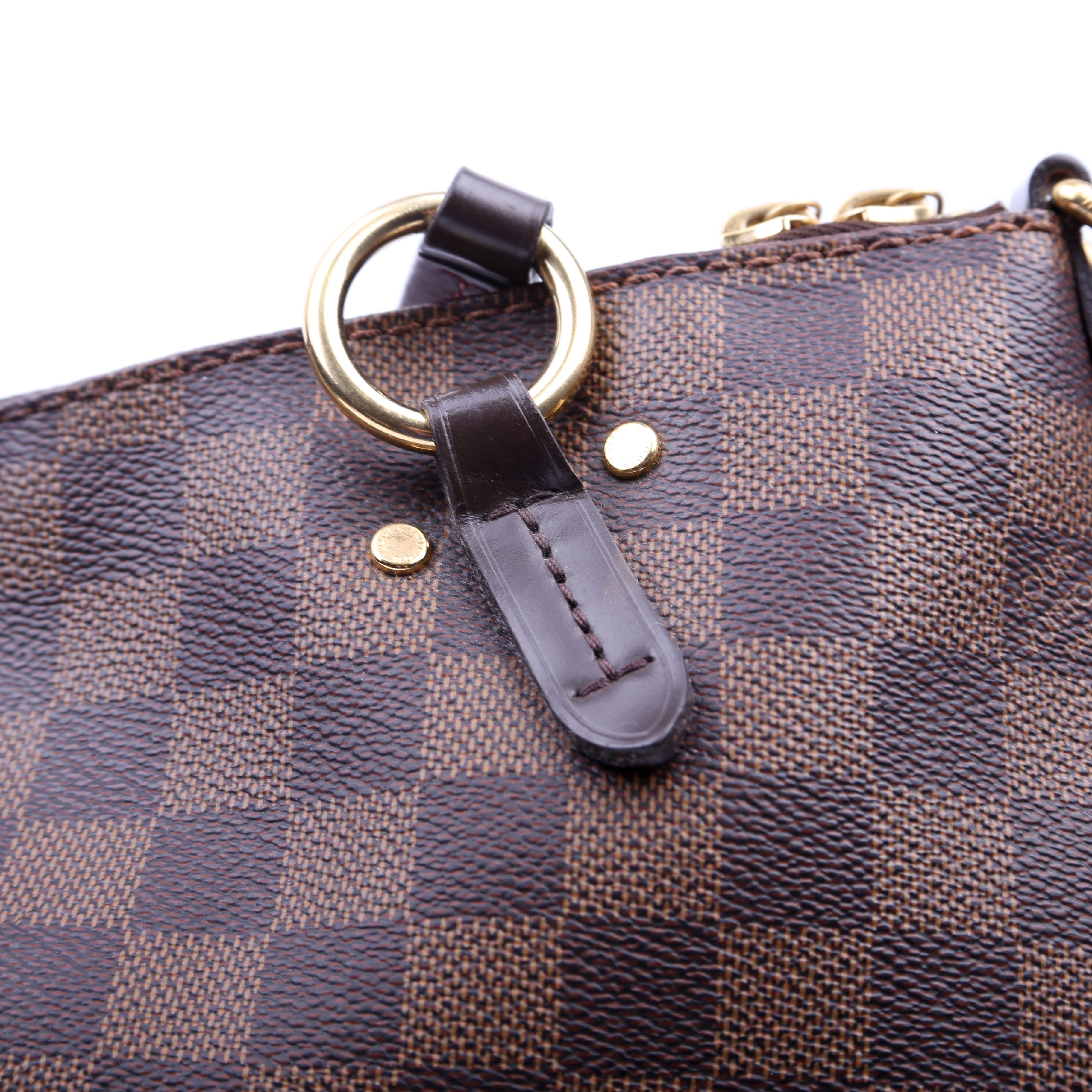 Lymington Damier Ebene Burgundy