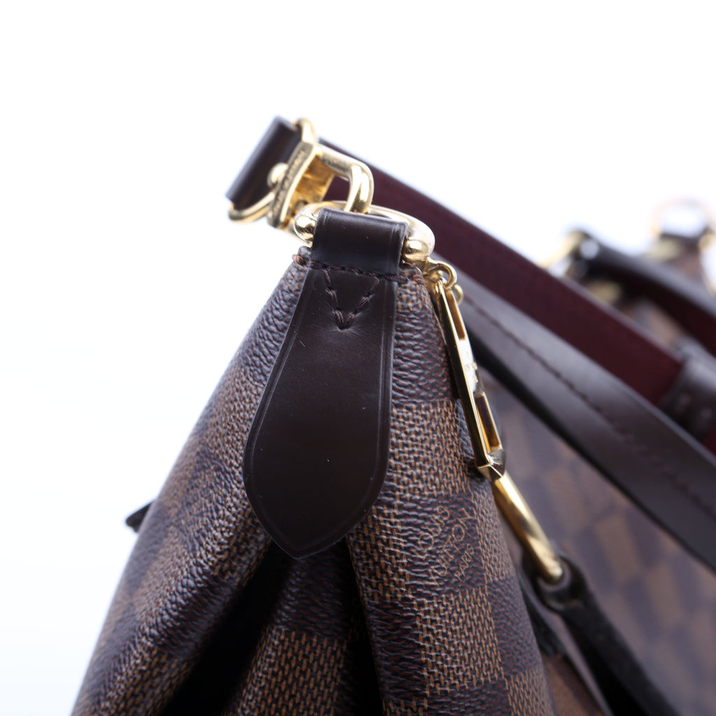 Lymington Damier Ebene Burgundy