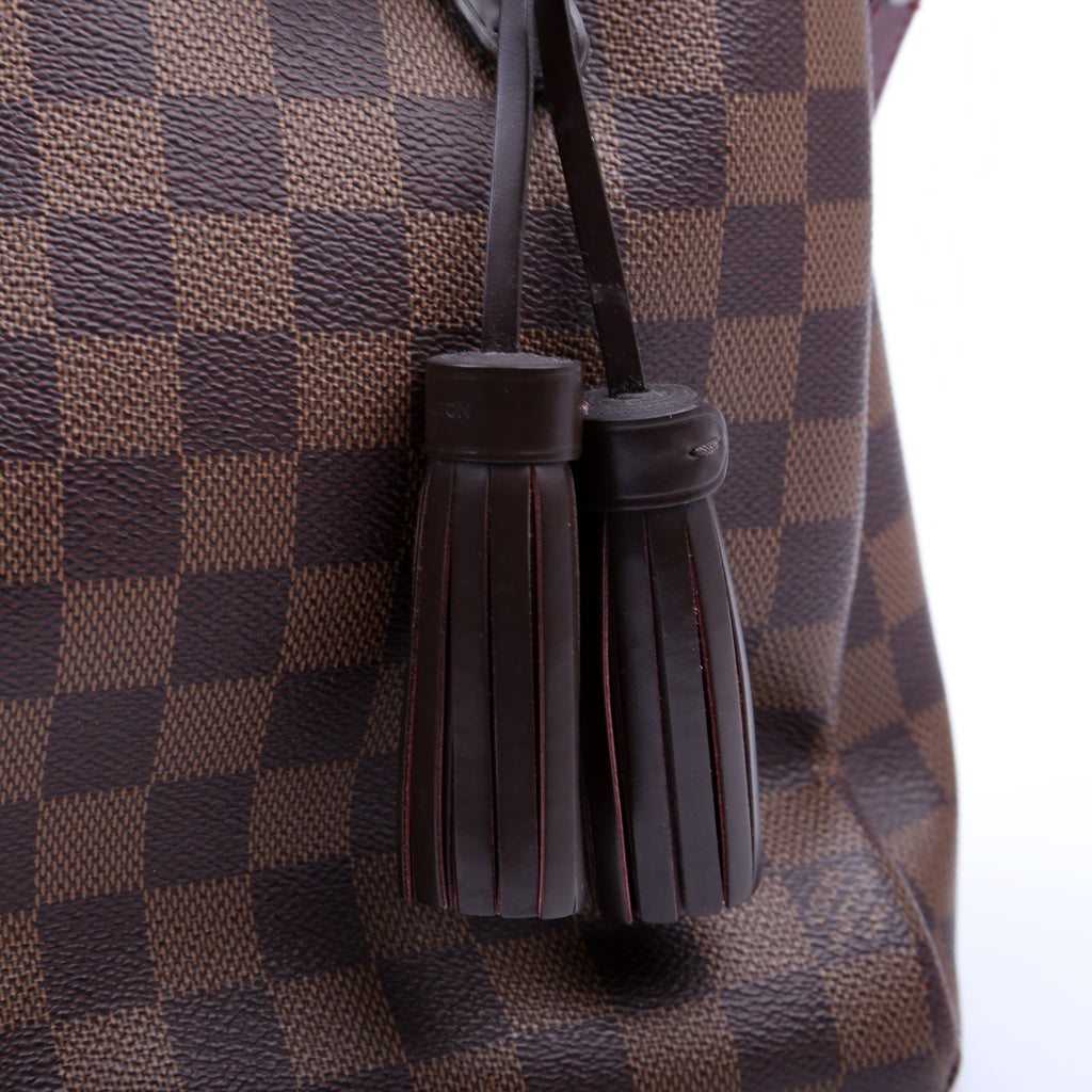 Lymington Damier Ebene Burgundy