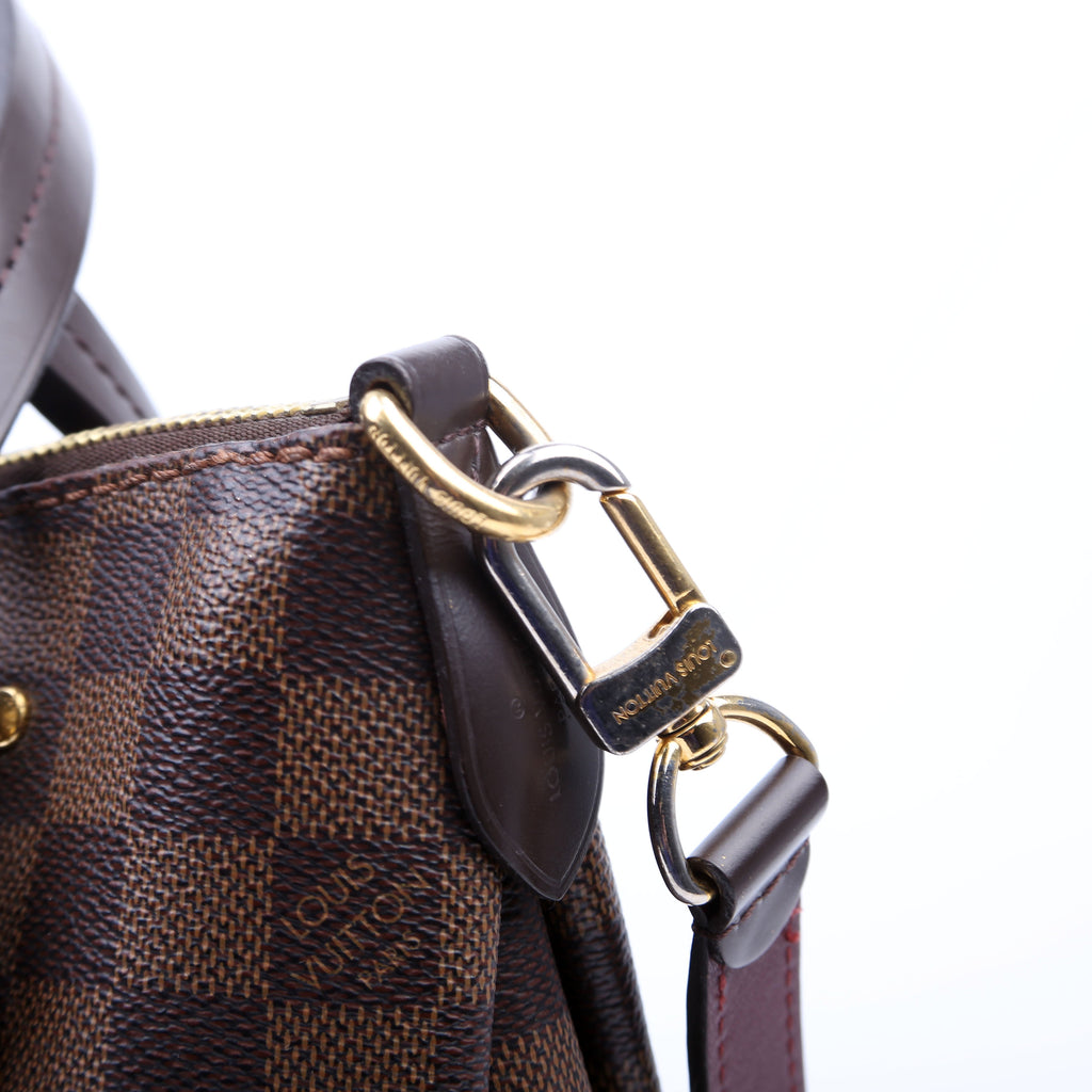 Lymington Damier Ebene Burgundy