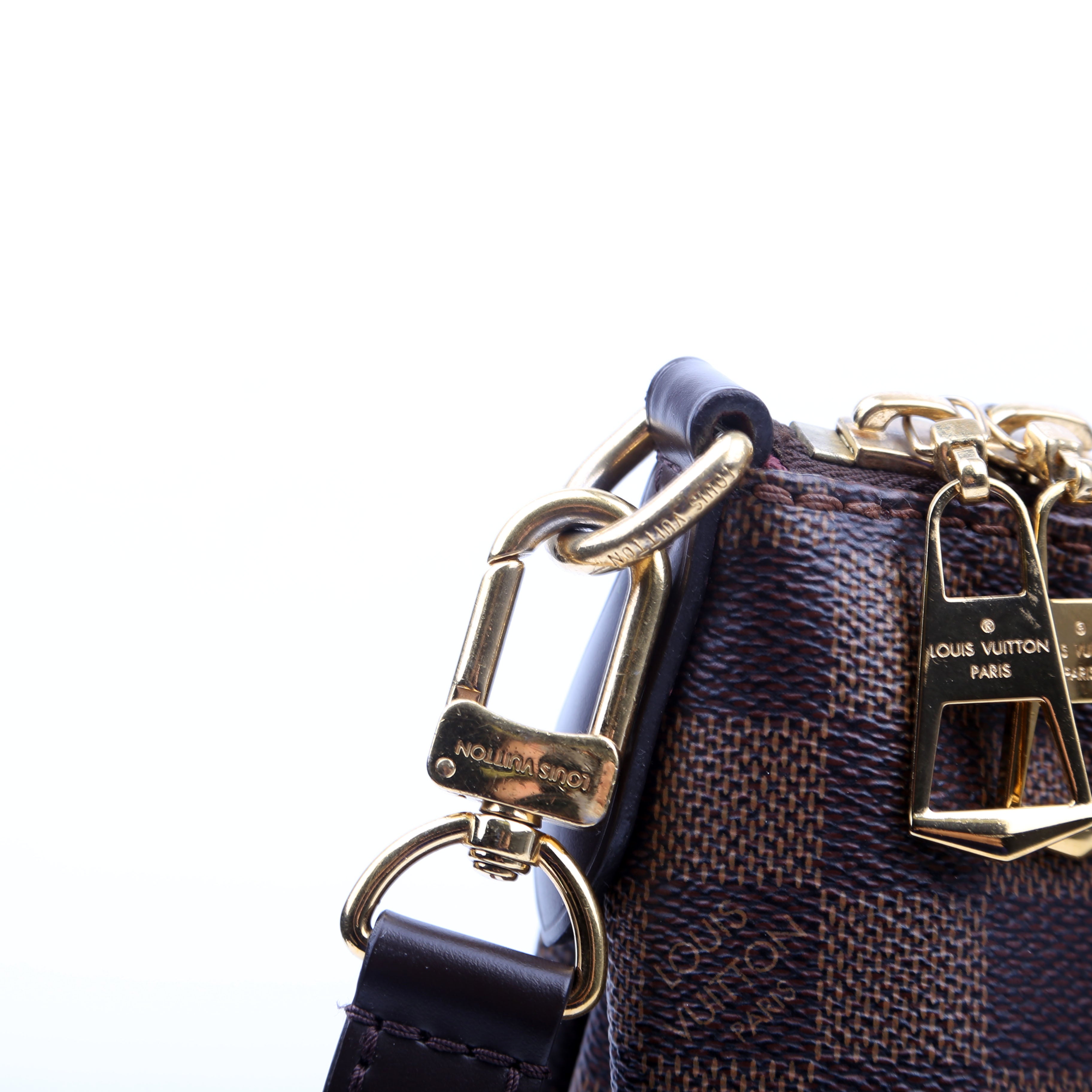 Lymington Damier Ebene Burgundy