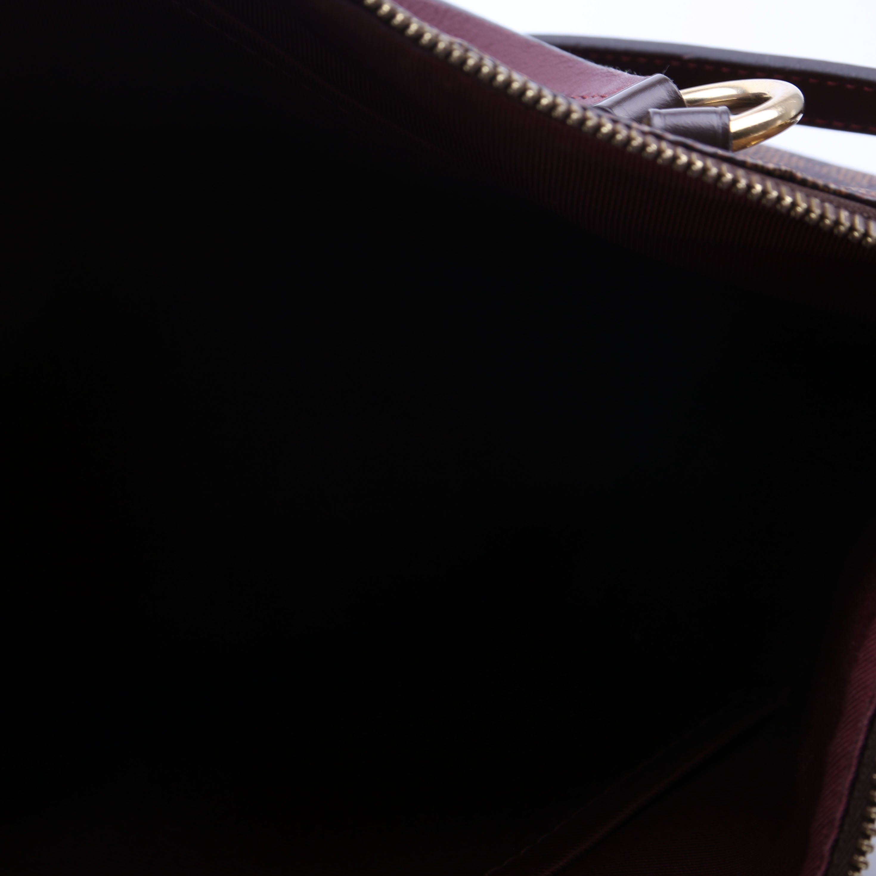 Lymington Damier Ebene Burgundy
