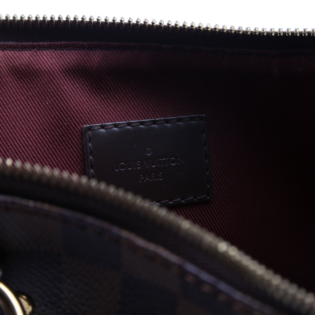 Lymington Damier Ebene Burgundy