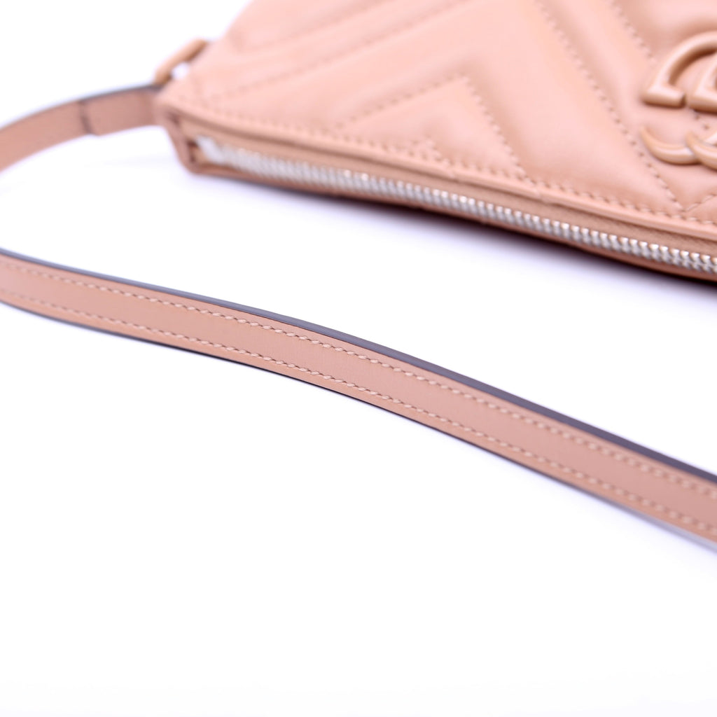 739166 Marmont Sling Mini Shoulder Bag Tan