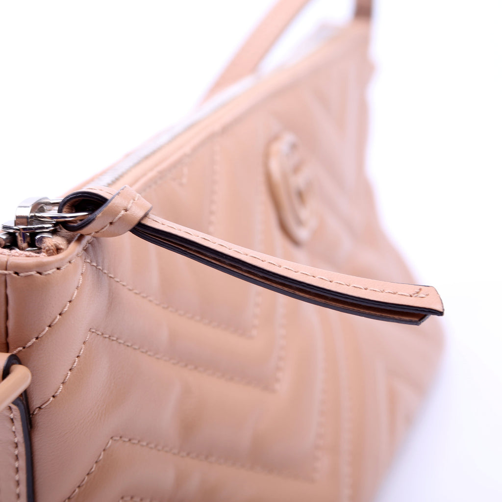 739166 Marmont Sling Mini Shoulder Bag Tan