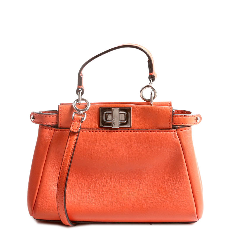 Fendi Micro Peekaboo Coral