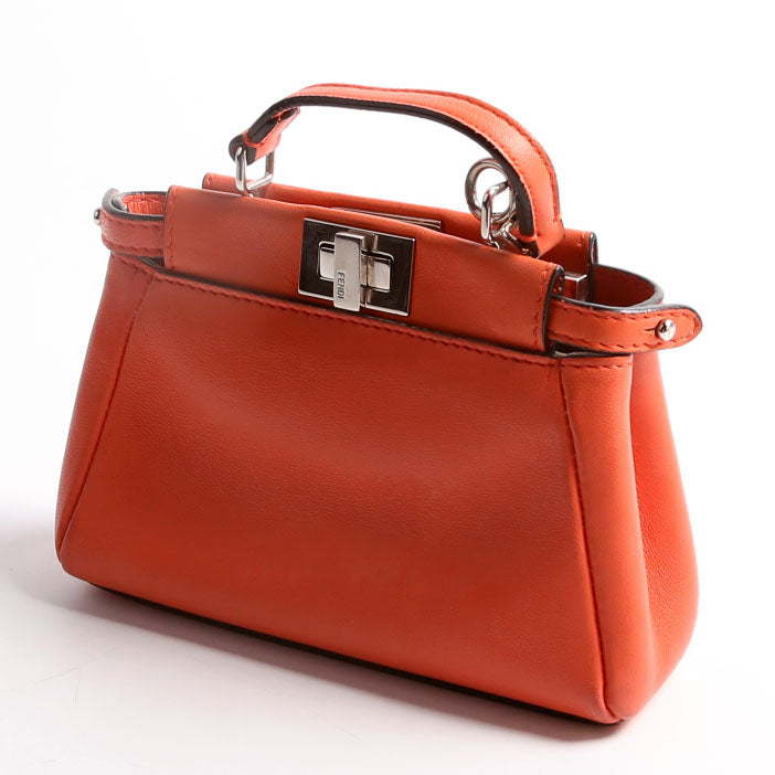 Fendi Micro Peekaboo Coral
