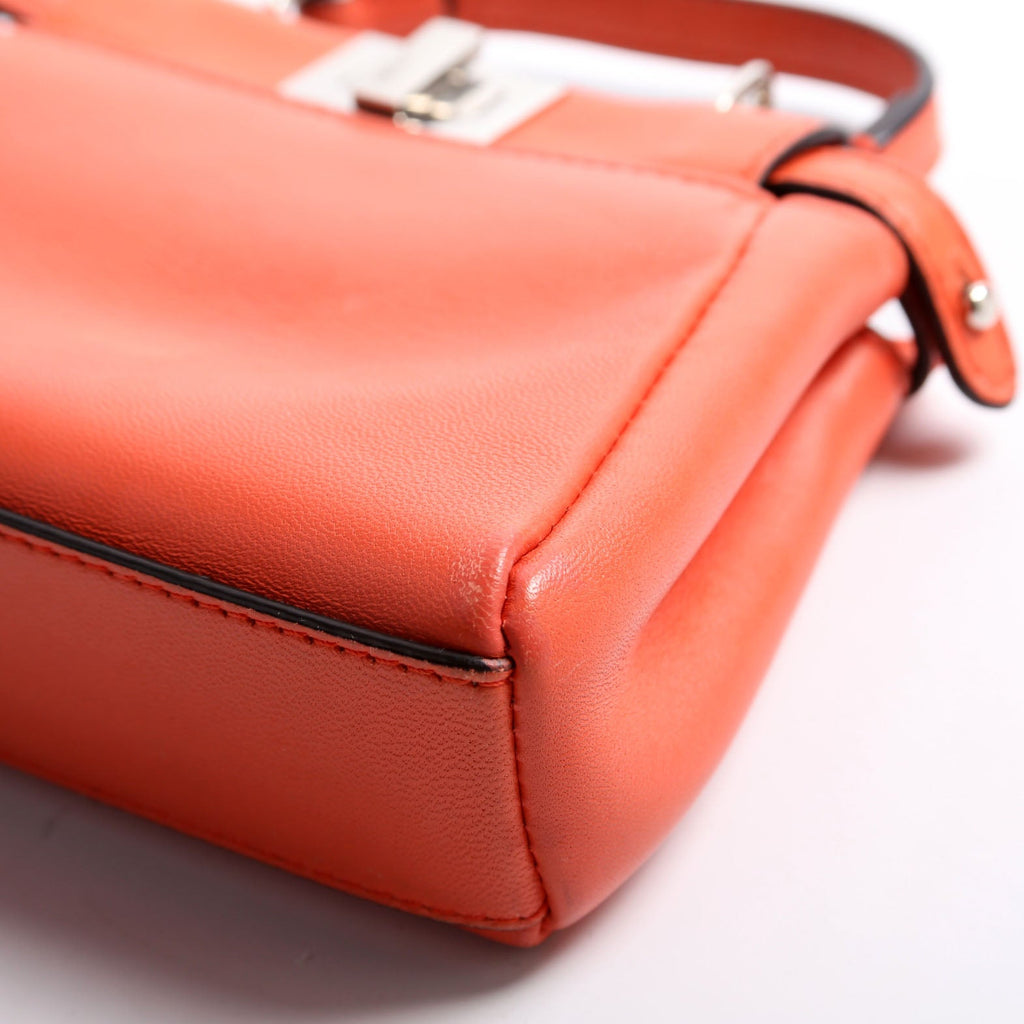 Fendi Micro Peekaboo Coral