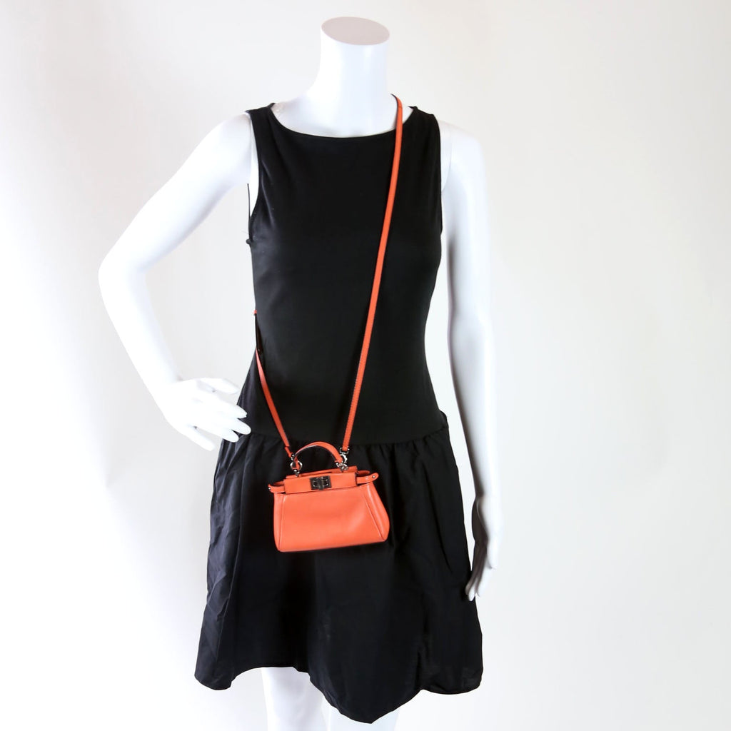 Fendi Micro Peekaboo Coral