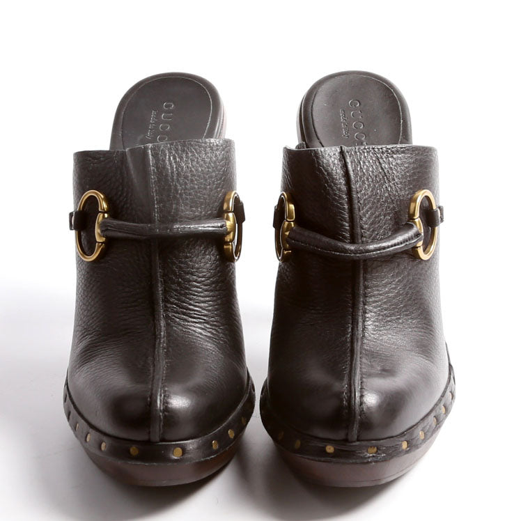 Horsebit Clog Mules Size 7