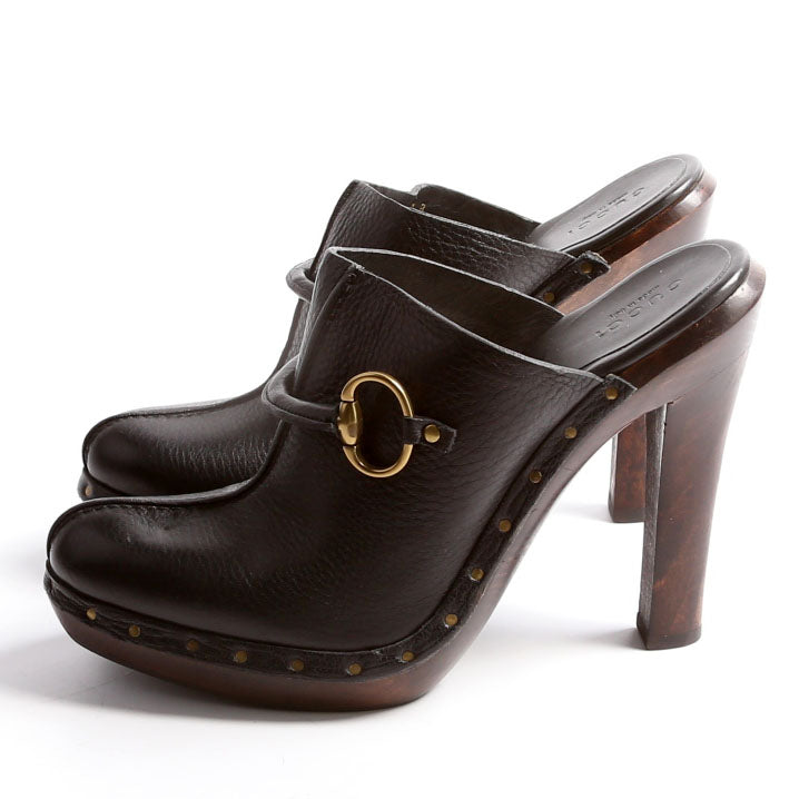 Horsebit Clog Mules Size 7