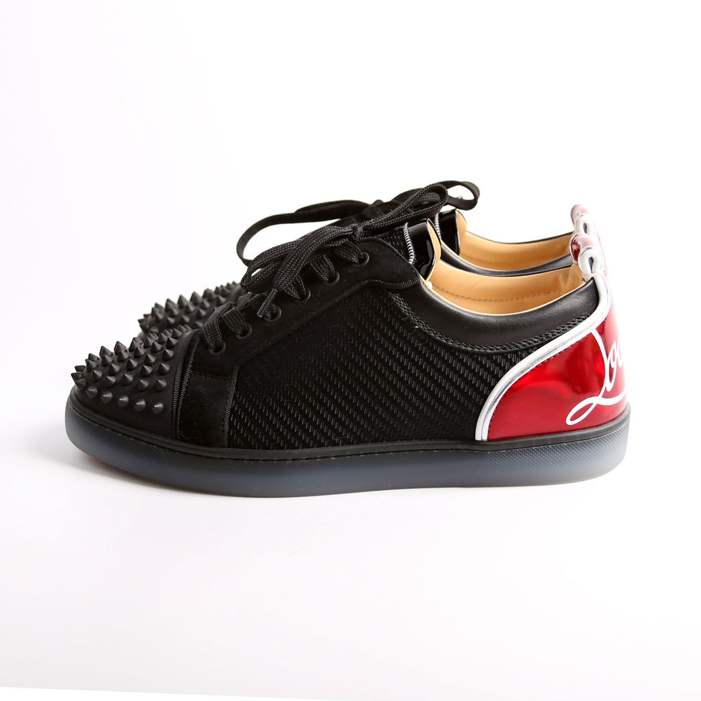 Louis Junior Spike Sneakers Size 41.5 Black