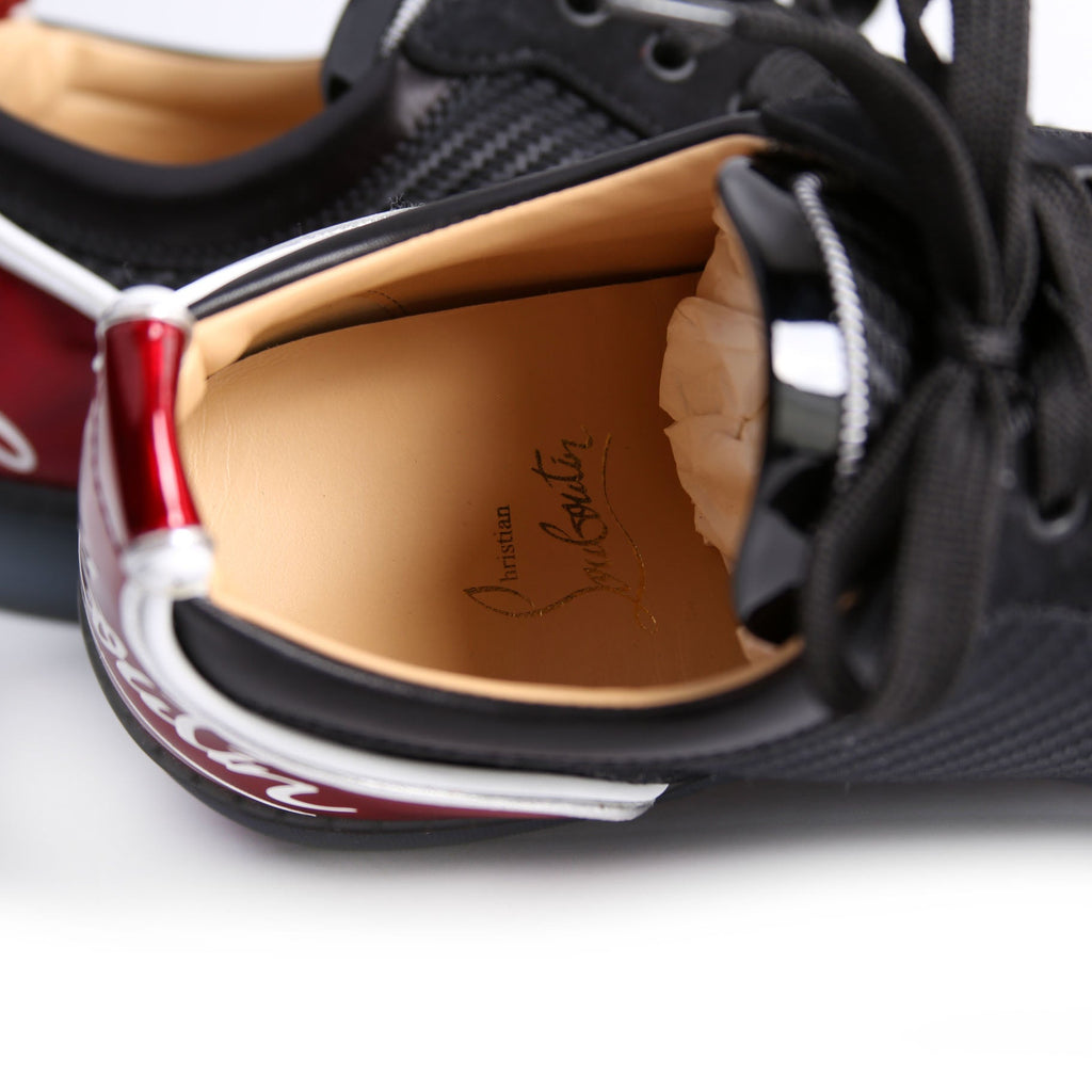 Louis Junior Spike Sneakers Size 41.5 Black