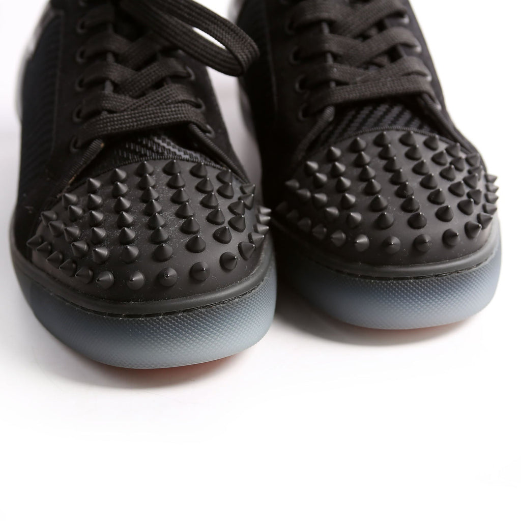 Louis Junior Spike Sneakers Size 41.5 Black