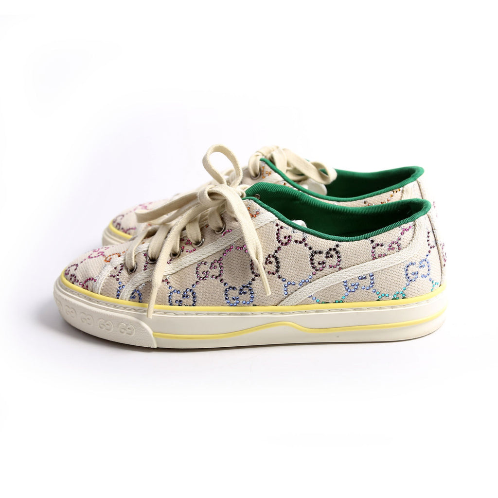 1977 Tennis GG Crystal Sneakers Size 38.5