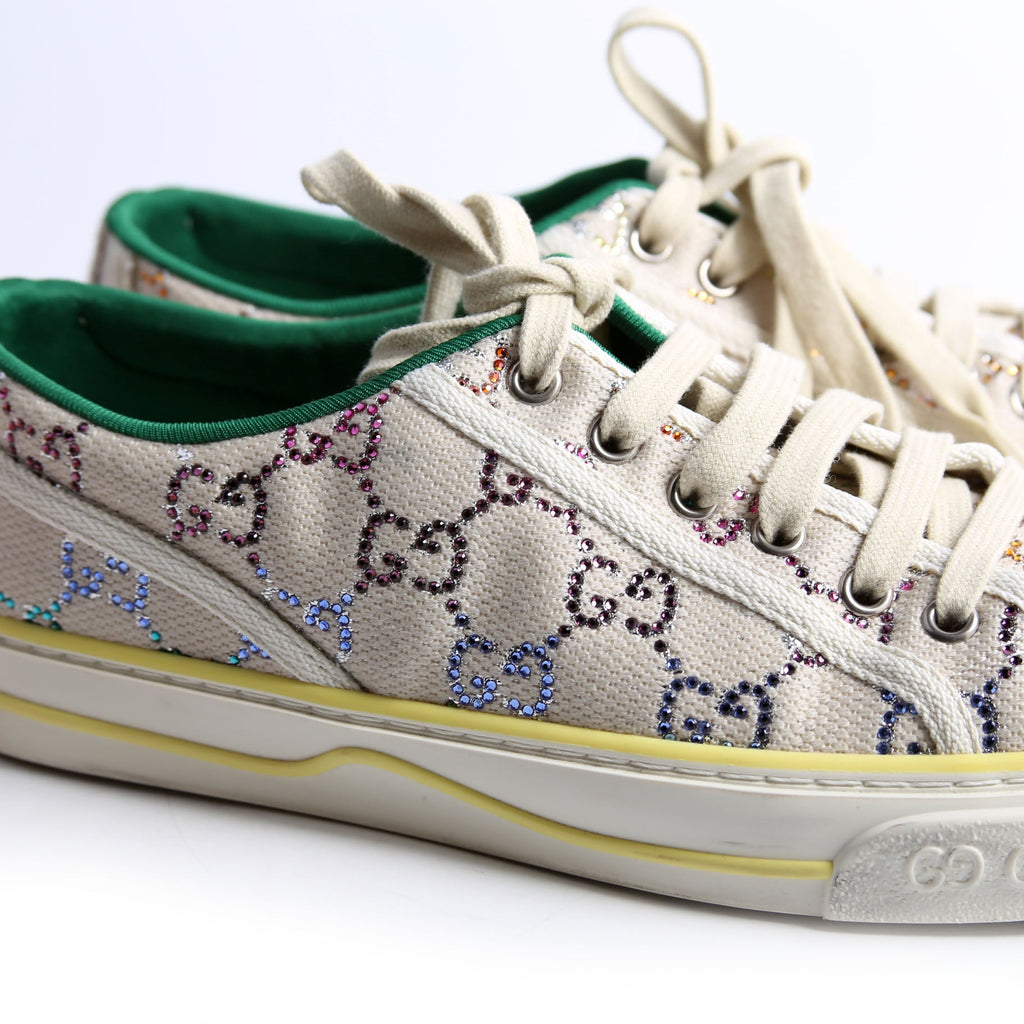 1977 Tennis GG Crystal Sneakers Size 38.5