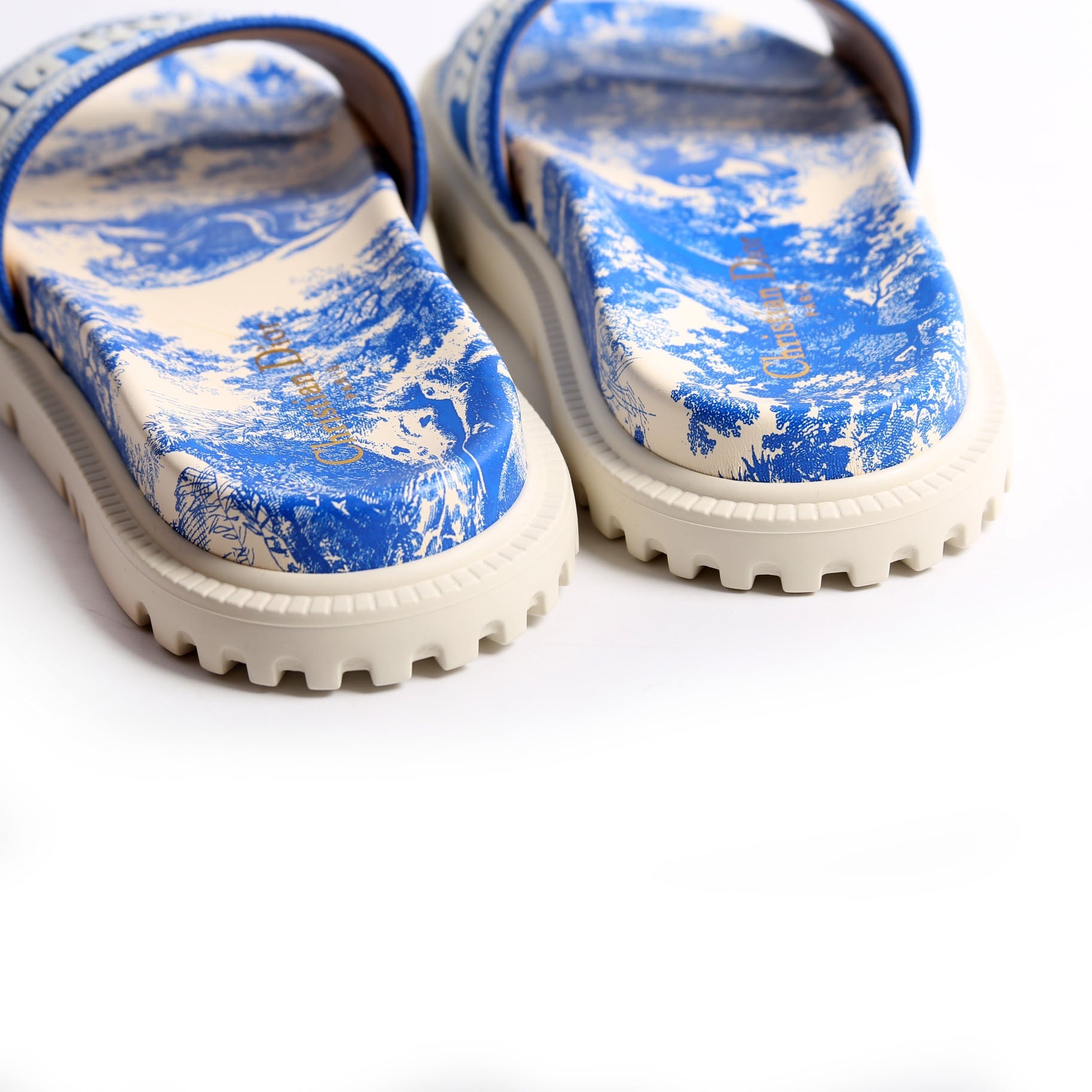 Dway Rubber Slide Sandals Size 36.5