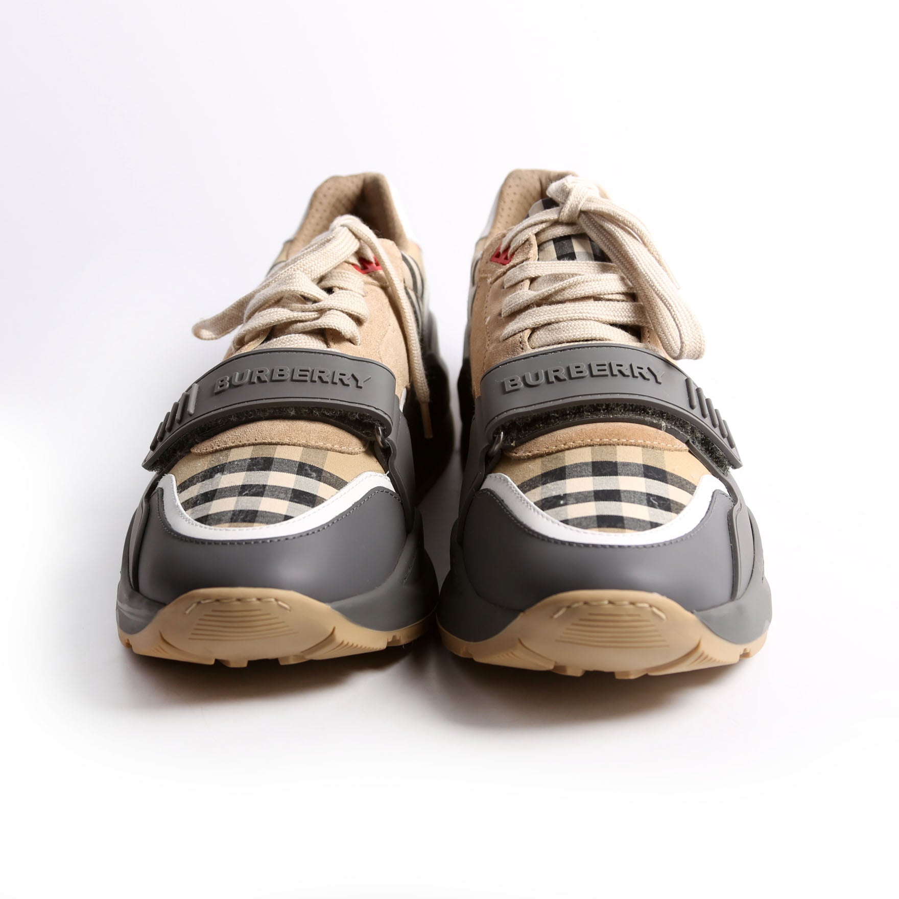 New Ramsey Check Sneakers Size 42