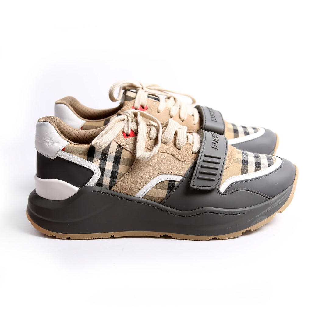 New Ramsey Check Sneakers Size 42