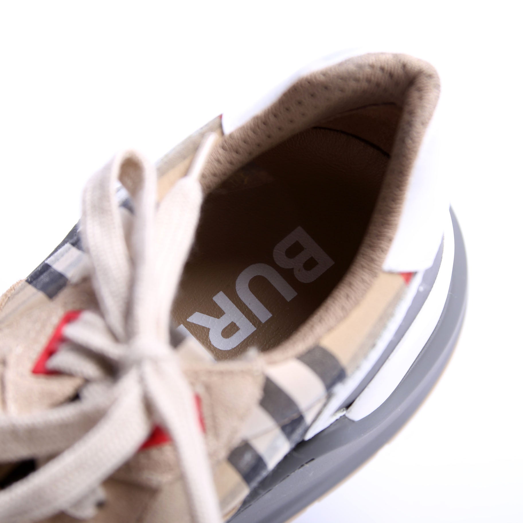 New Ramsey Check Sneakers Size 42