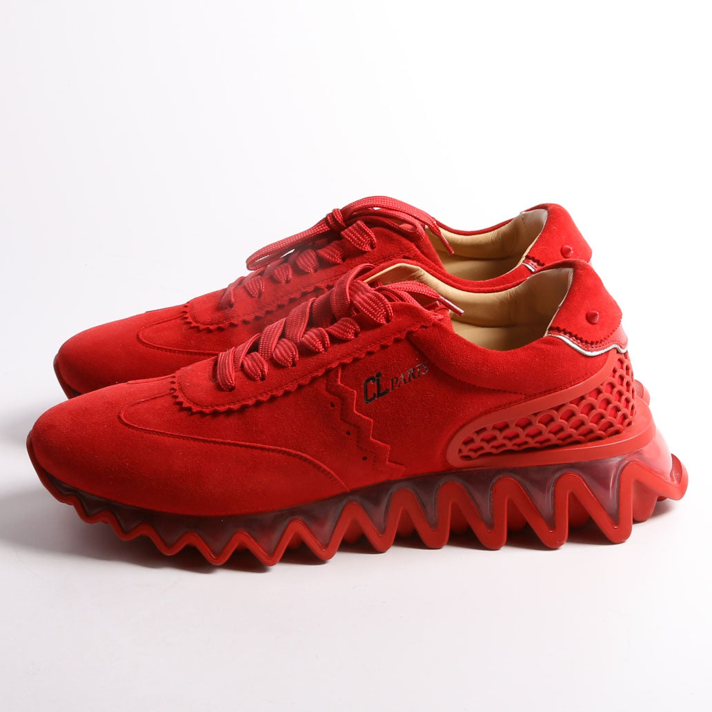 Loubishark Sneakers Size 42 Red