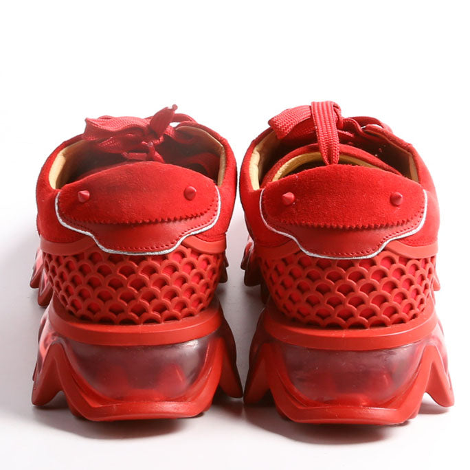 Loubishark Sneakers Size 42 Red