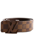 LV Initiales 40MM Damier Ebene Belt Size 95/38