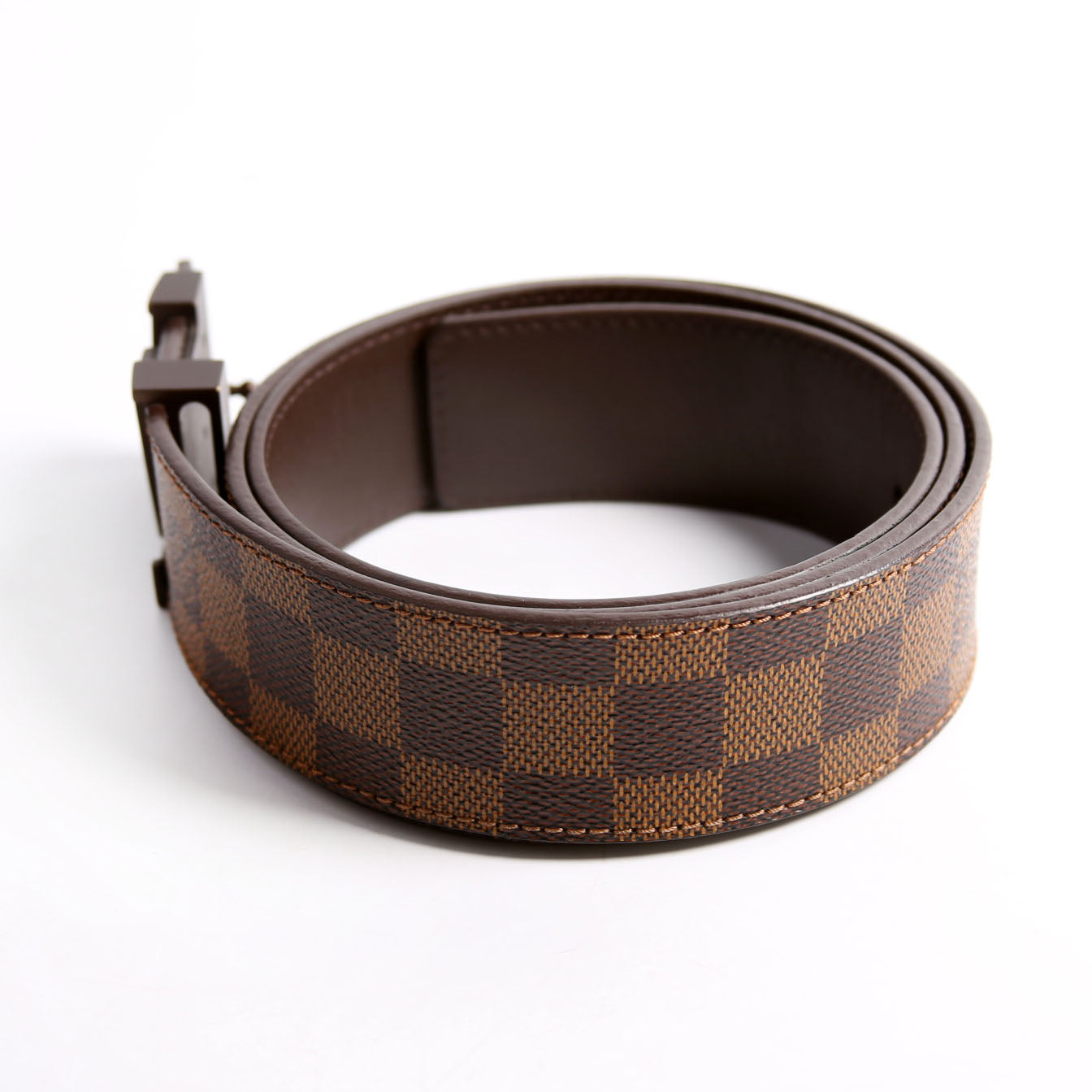 LV Initiales 40MM Damier Ebene Belt Size 95/38