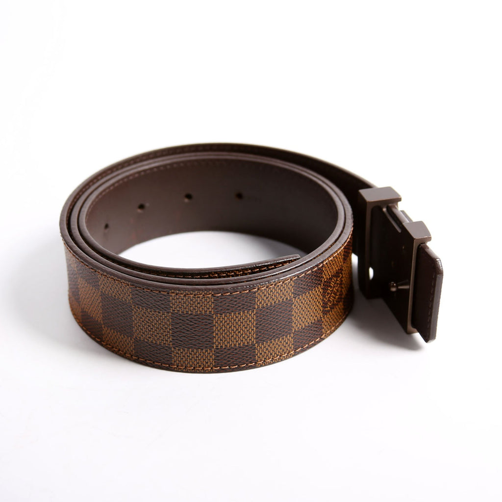 LV Initiales 40MM Damier Ebene Belt Size 95/38