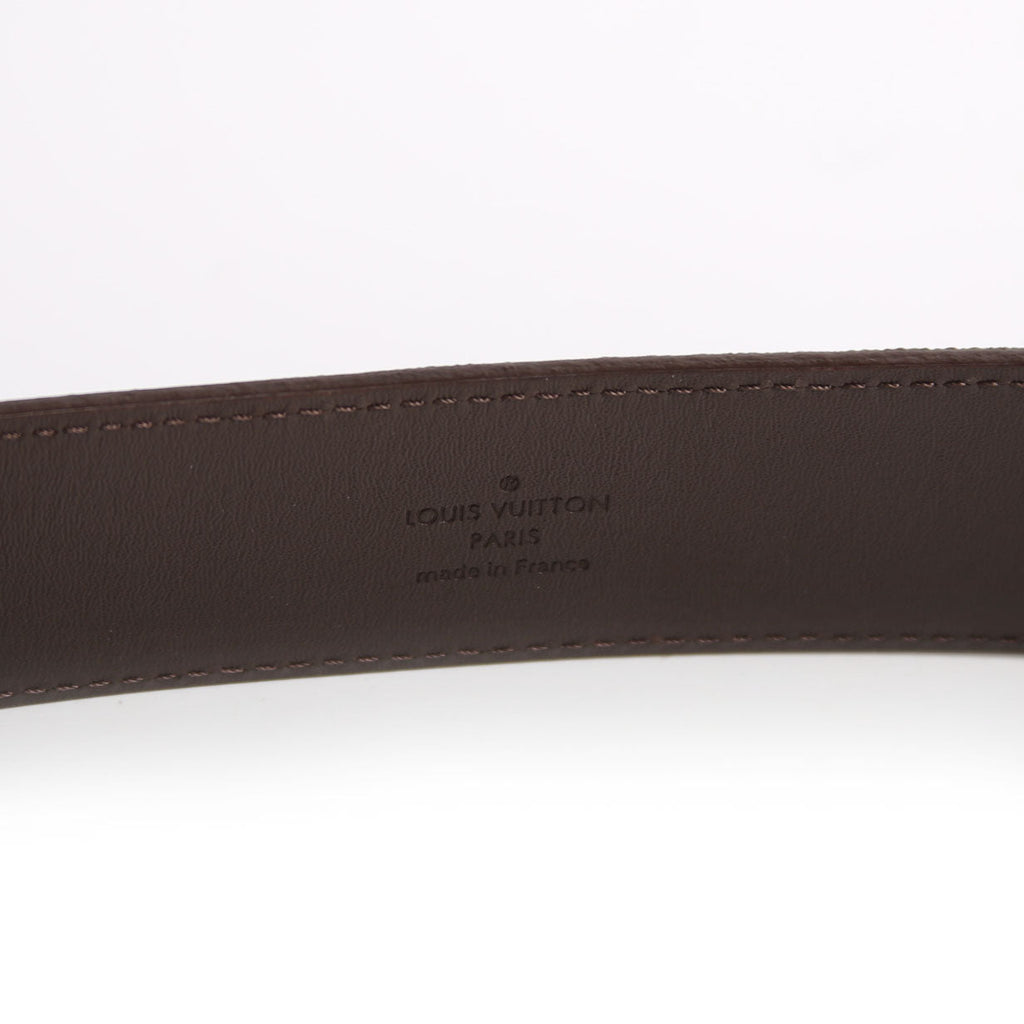 LV Initiales 40MM Damier Ebene Belt Size 95/38